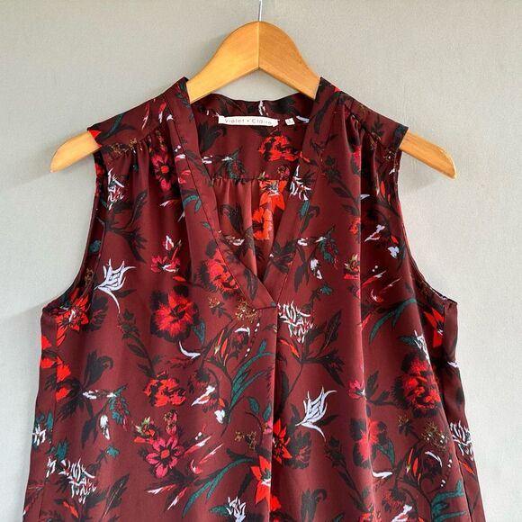 🎉5 for $45 🎉 Violet Claire Top Blouse Shirt Size S - Picture 3 of 8